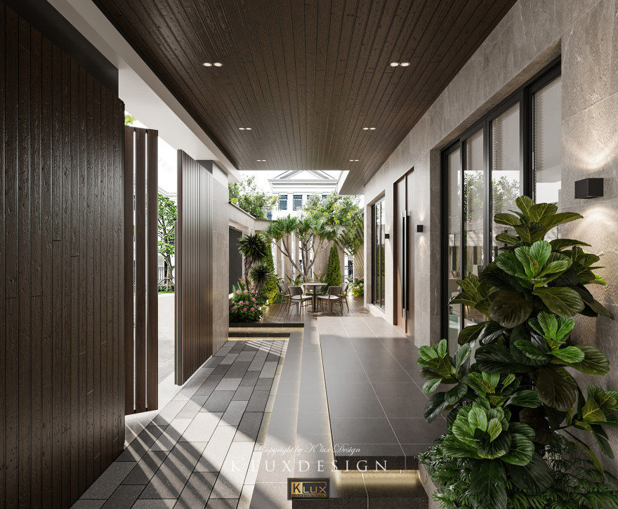 越南兴别墅改造项目(一层)丨越南河内丨K'lux design-20