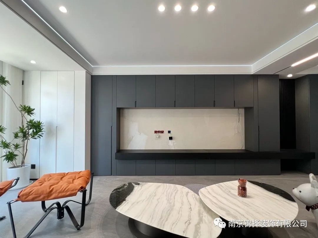 现代风打造中交荣域 139㎡舒适家居丨南京锦择装饰-11