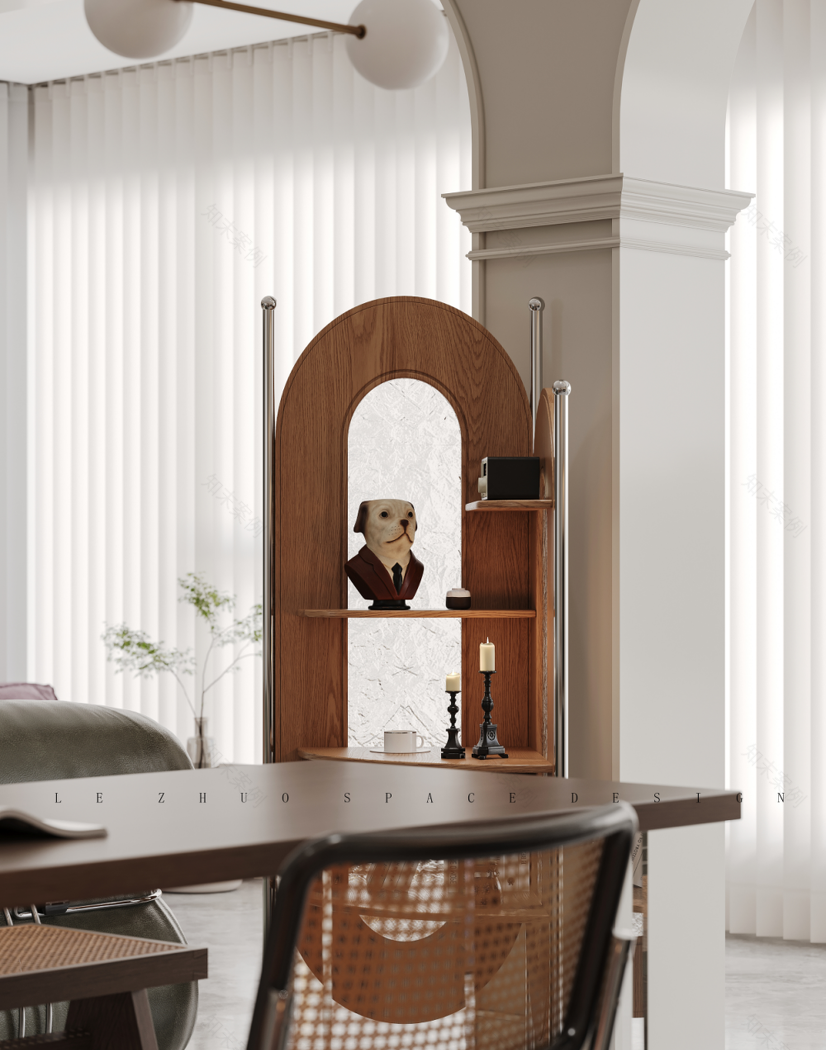 乐卓空间 · 苏宁檀悦 189㎡现代法式-19