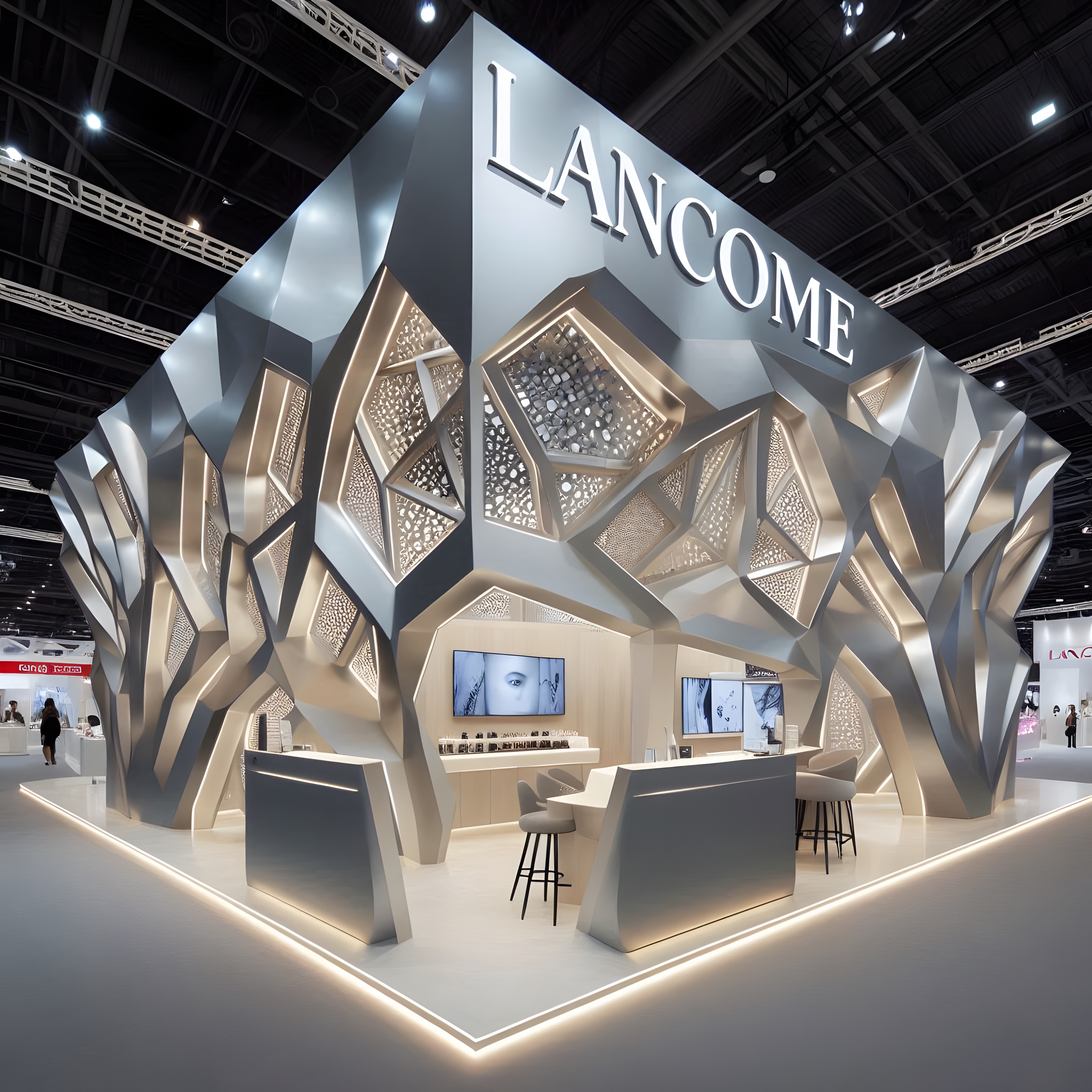 Lancome booth at the beauty show 01-2