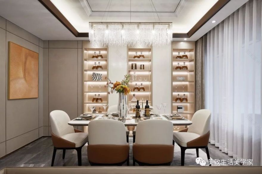 轻奢格调,美致家居打造极致生活空间-8