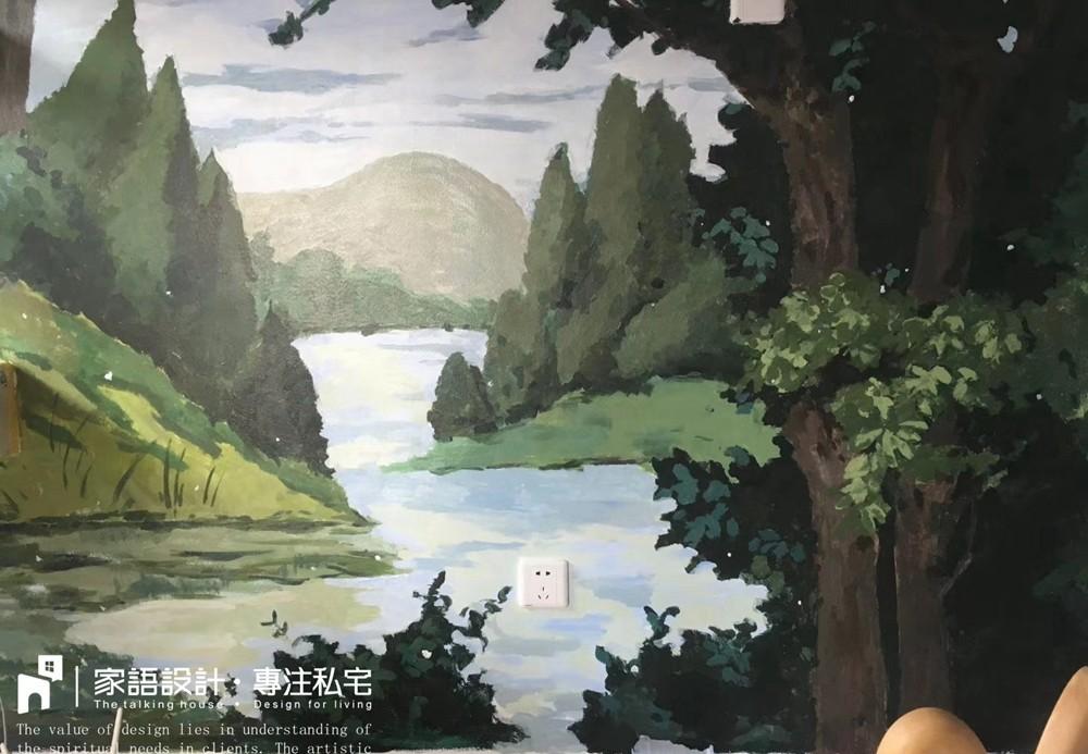 广州家语设计 · 童话镇平层 · 温馨,创意与自然的居家空间-19
