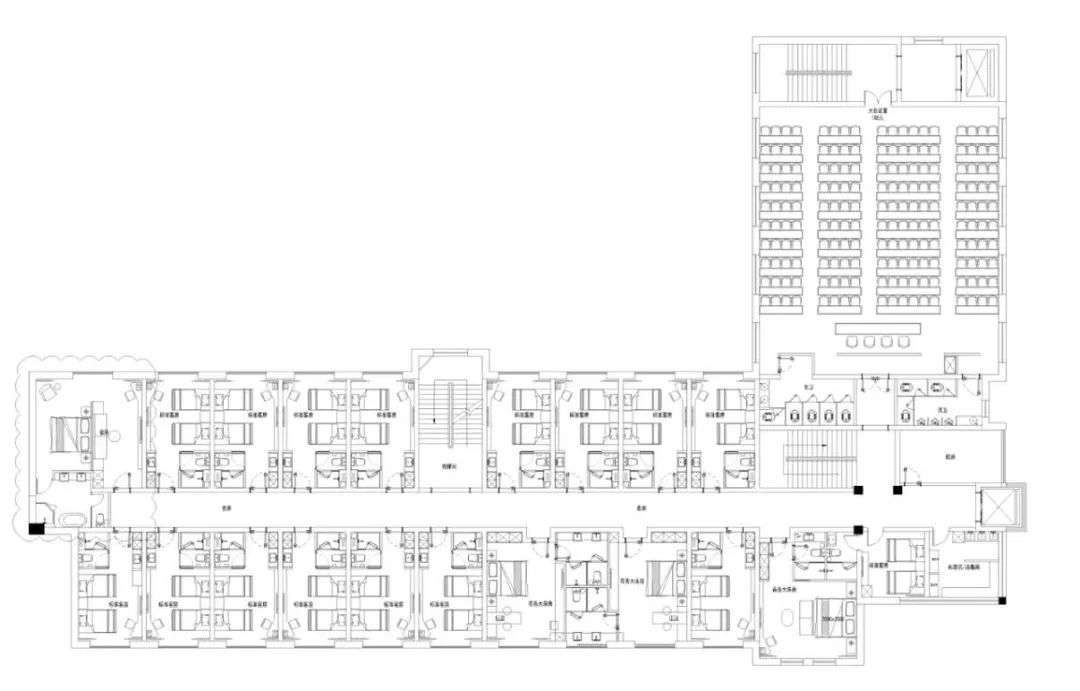 沧州青山宾馆 · 会议+商务型酒店设计升级丨中国河北丨丰泽金日设计-66