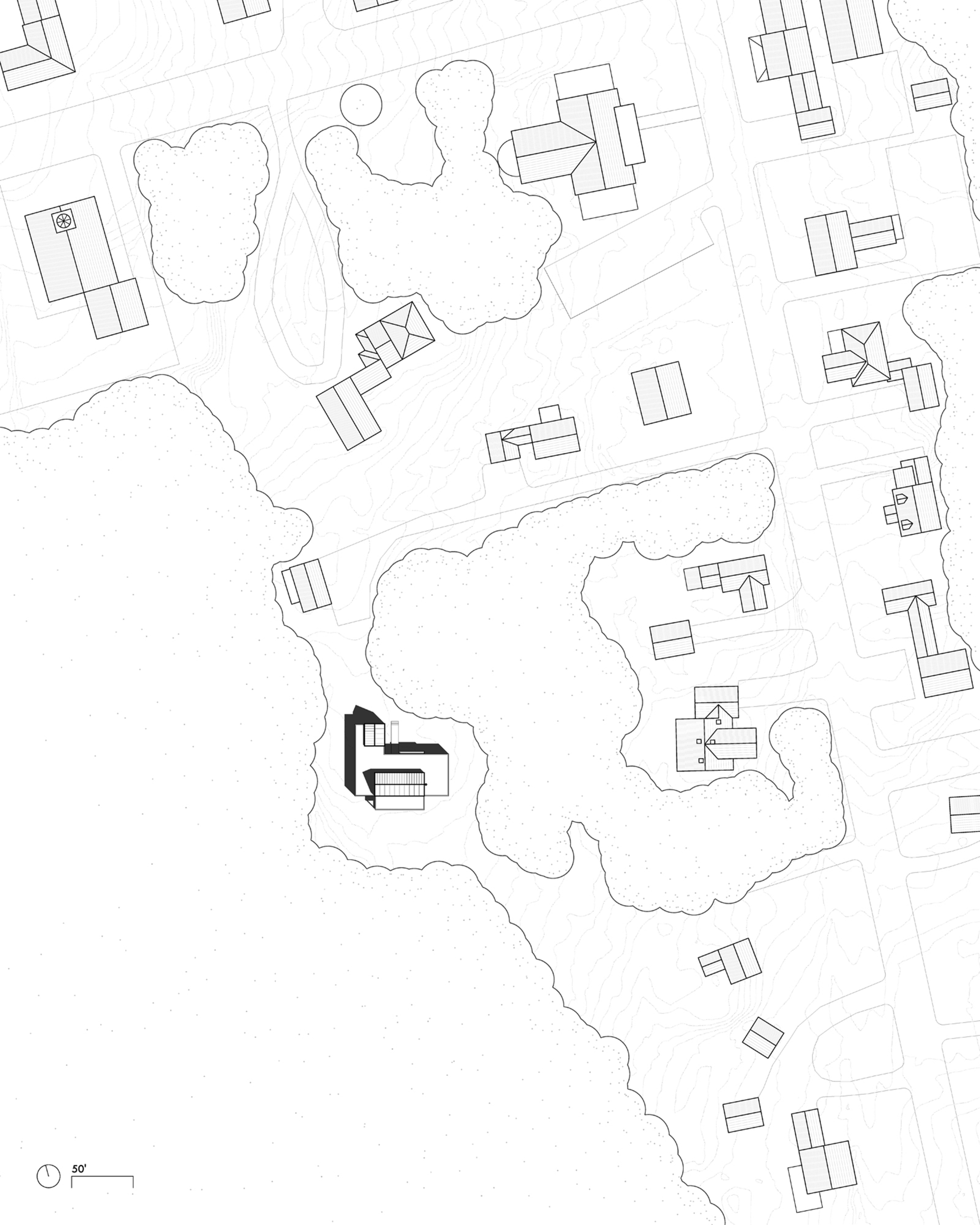 小镇边缘的房子丨美国丨ElliottArchitects-38