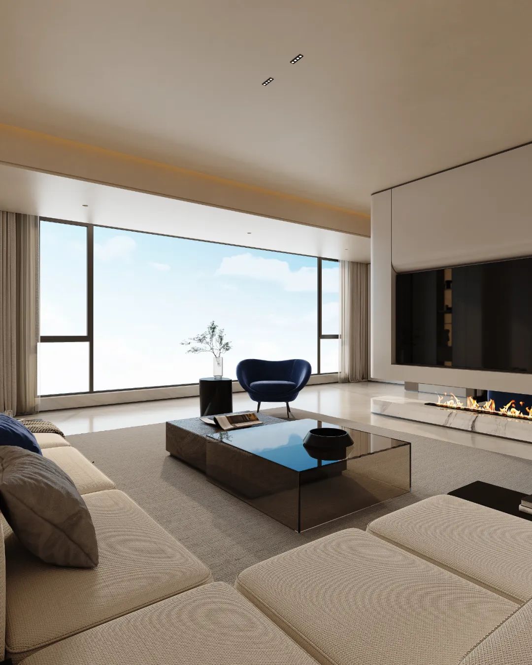 桐州月 · 现代中式美学的别墅私宅设计魅力丨中国成都丨原色原宿设计-17