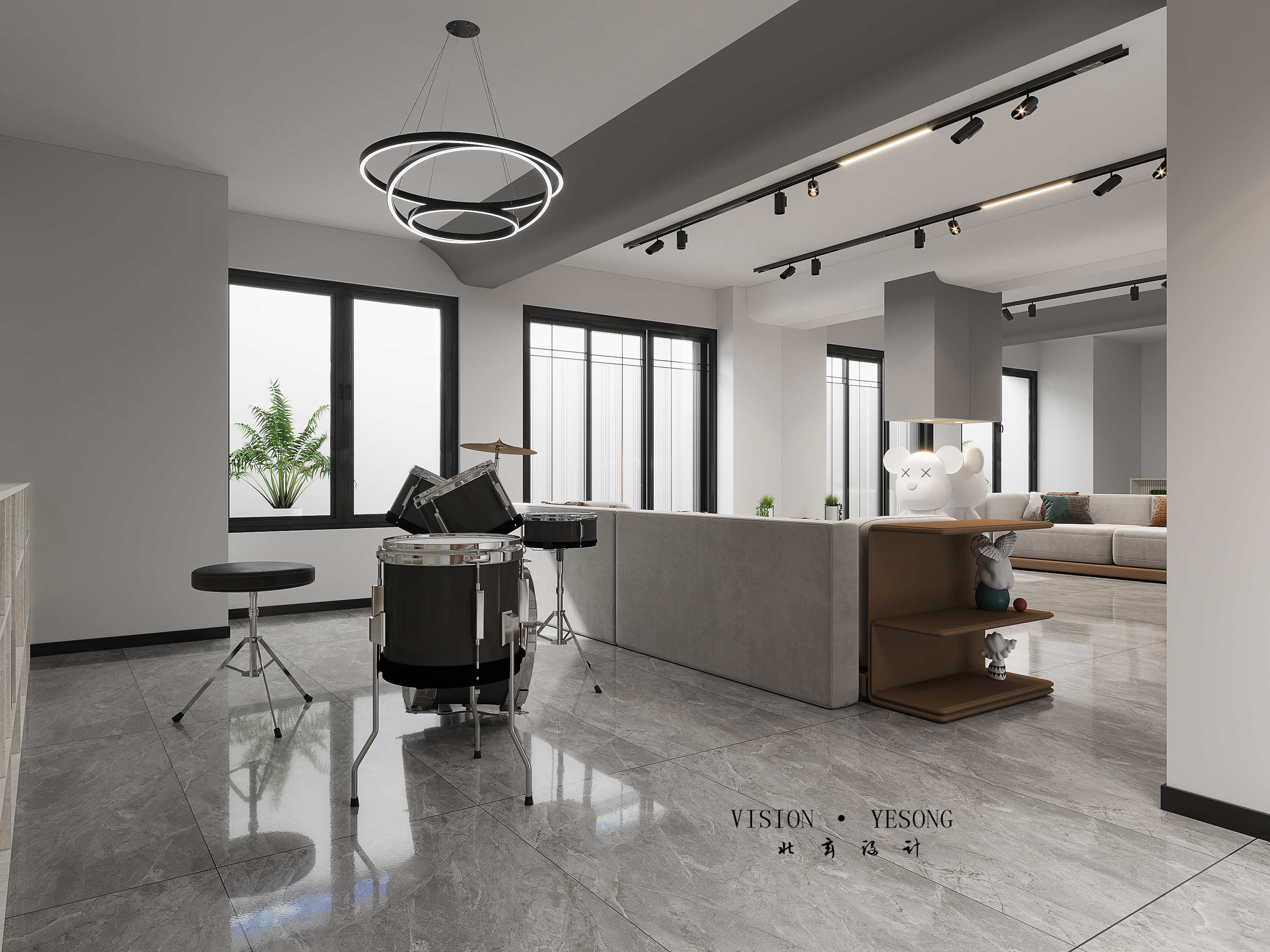 合肥别墅设计丨中国合肥丨北玄设计表现-24