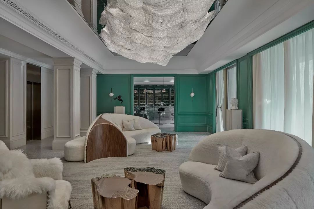 北京鲁能格拉斯小镇法式宅邸 | 古典与现代的艺术对话-42