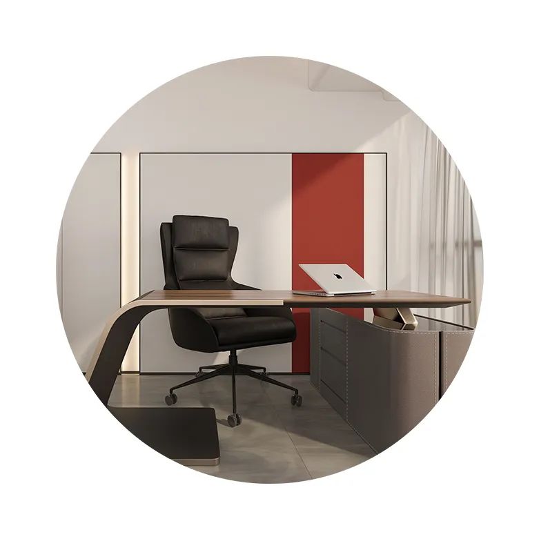 潮州市力高装饰 | 财富中心现代简约空间设计-5