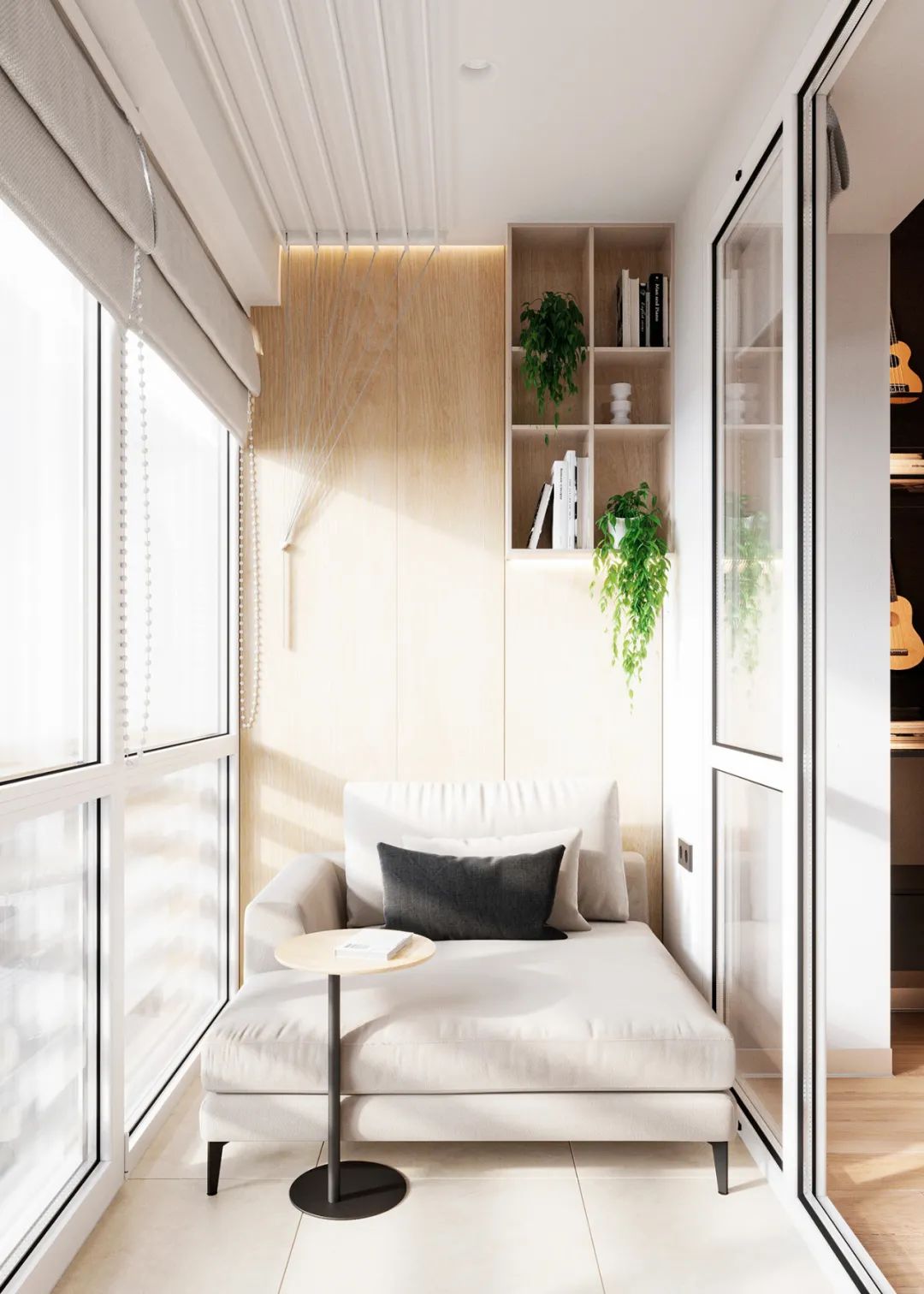 巴塞罗那 95㎡温暖柔和两居室丨西班牙巴塞罗那丨NOVOSAD ARCHITECTS-35