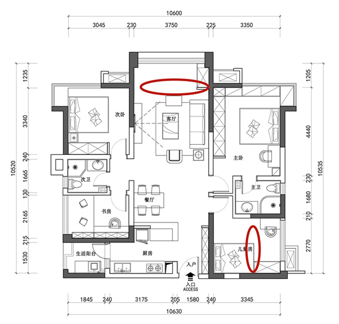 欢乐佳园装饰|【设•界】他与她的蓝色现代生活™-22