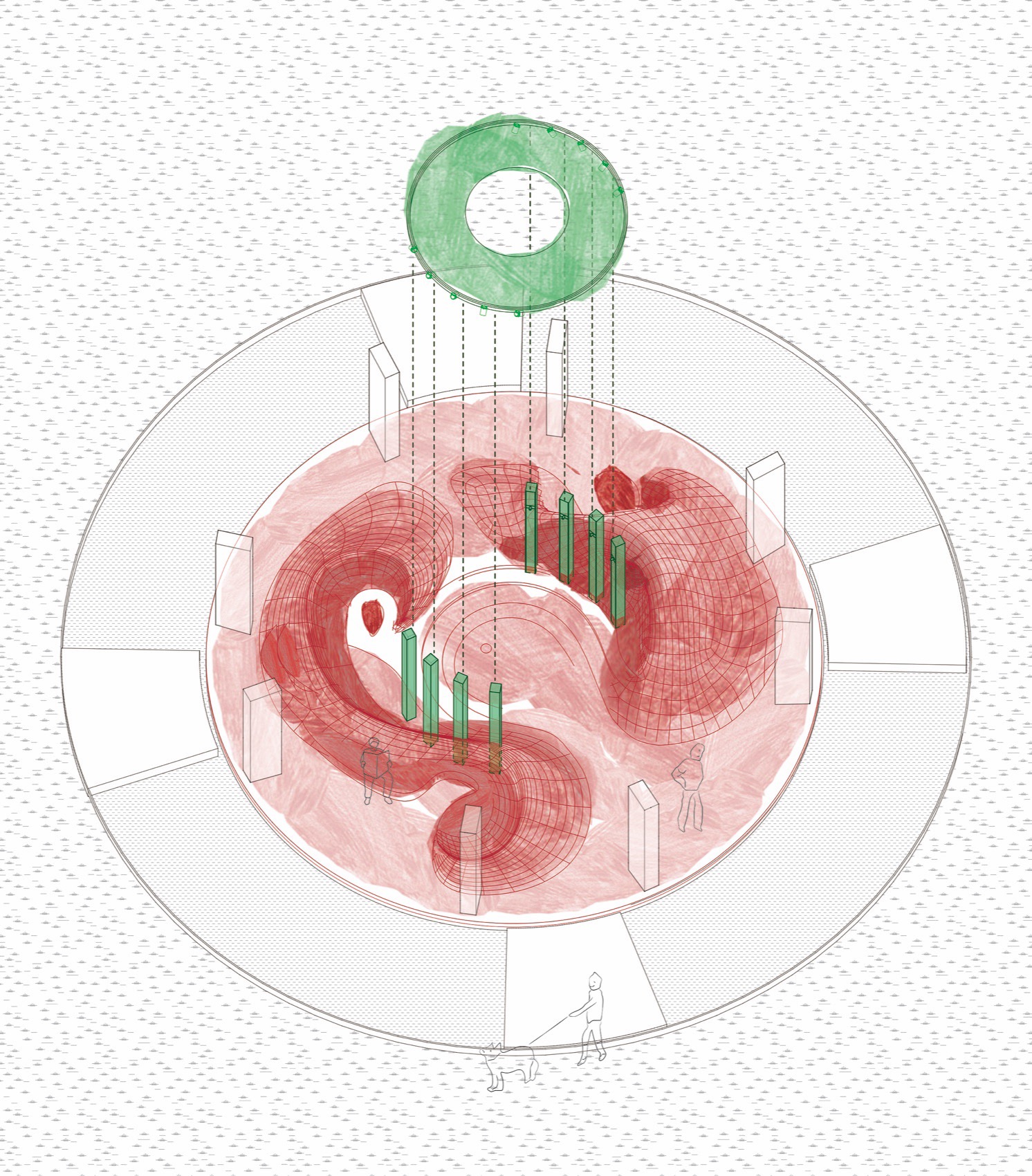 运河褶褶亭·边角空间新生计划丨中国杭州丨冯昕,李佳颖丨末广建筑Moguang Studio-50