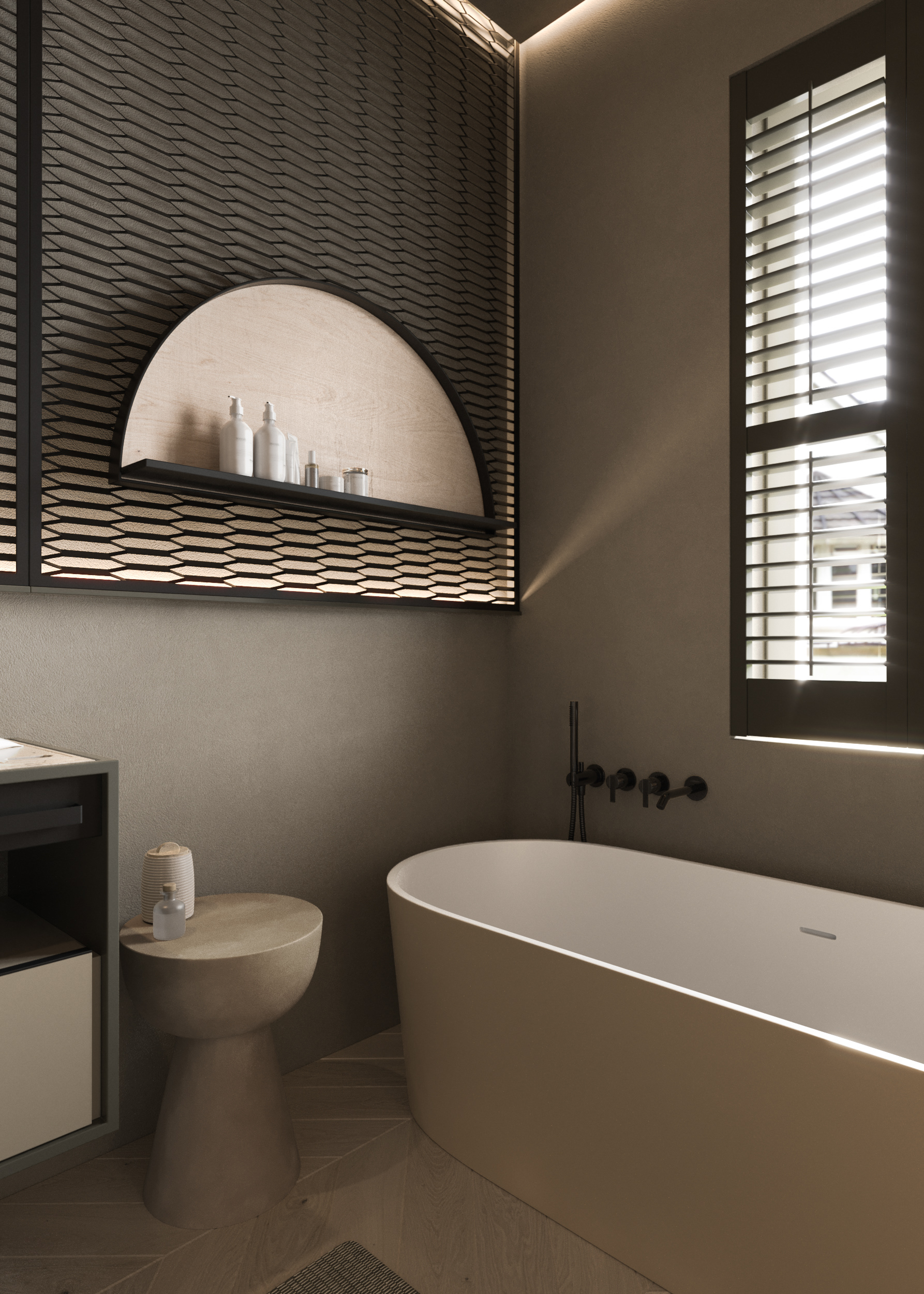 Guryevskaya Sloboda 村住宅室内设计丨Sergey Kachalov-29