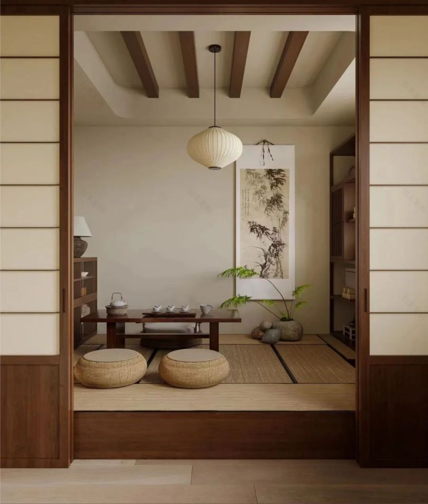 小卧室设计 · 榻榻米 VS 传统床,哪个更适合你?丨高灰别墅大宅设计-24