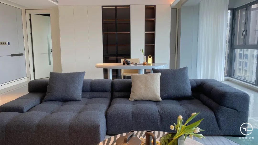 西派金沙 · 现代简约家居空间设计丨中国成都丨时光里全案设计-35