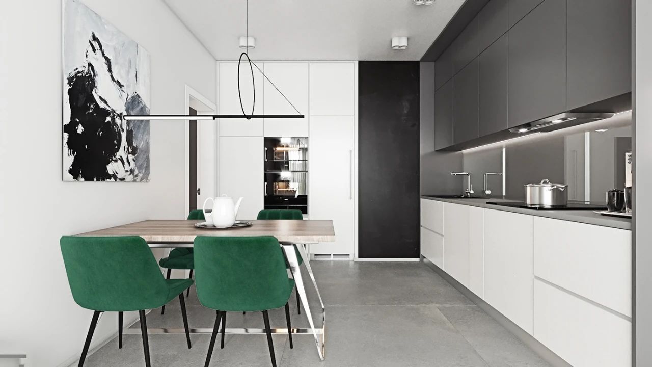 现代质朴典雅 72㎡的公寓丨Taras Belik-10