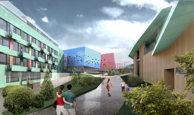 莫斯科州Мытищи市奥林匹克后备学校丨俄罗斯莫斯科丨建筑事务所ASADOV-37