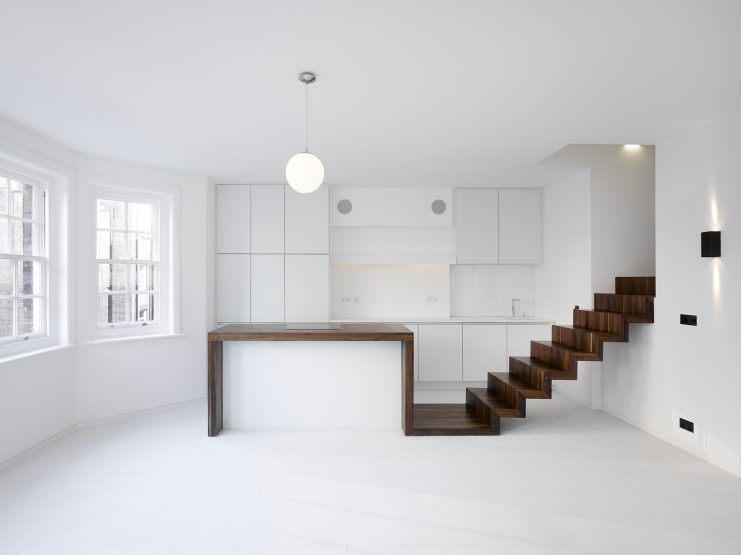 No 1 Balfour Place住宅改造项目丨英国伦敦丨Karsten Huneck,Bernd Truempler-13