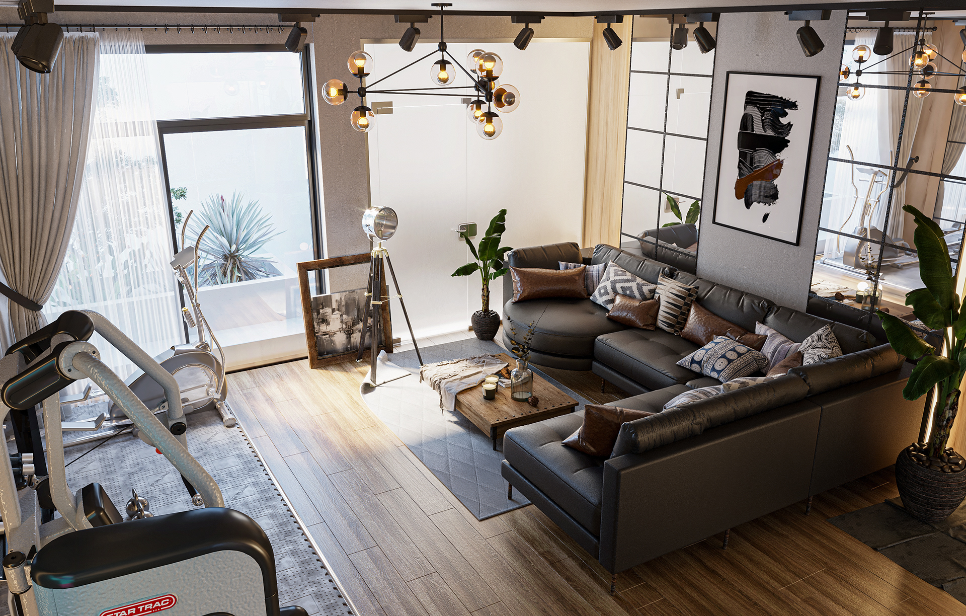 棕榈山别墅室内设计-42