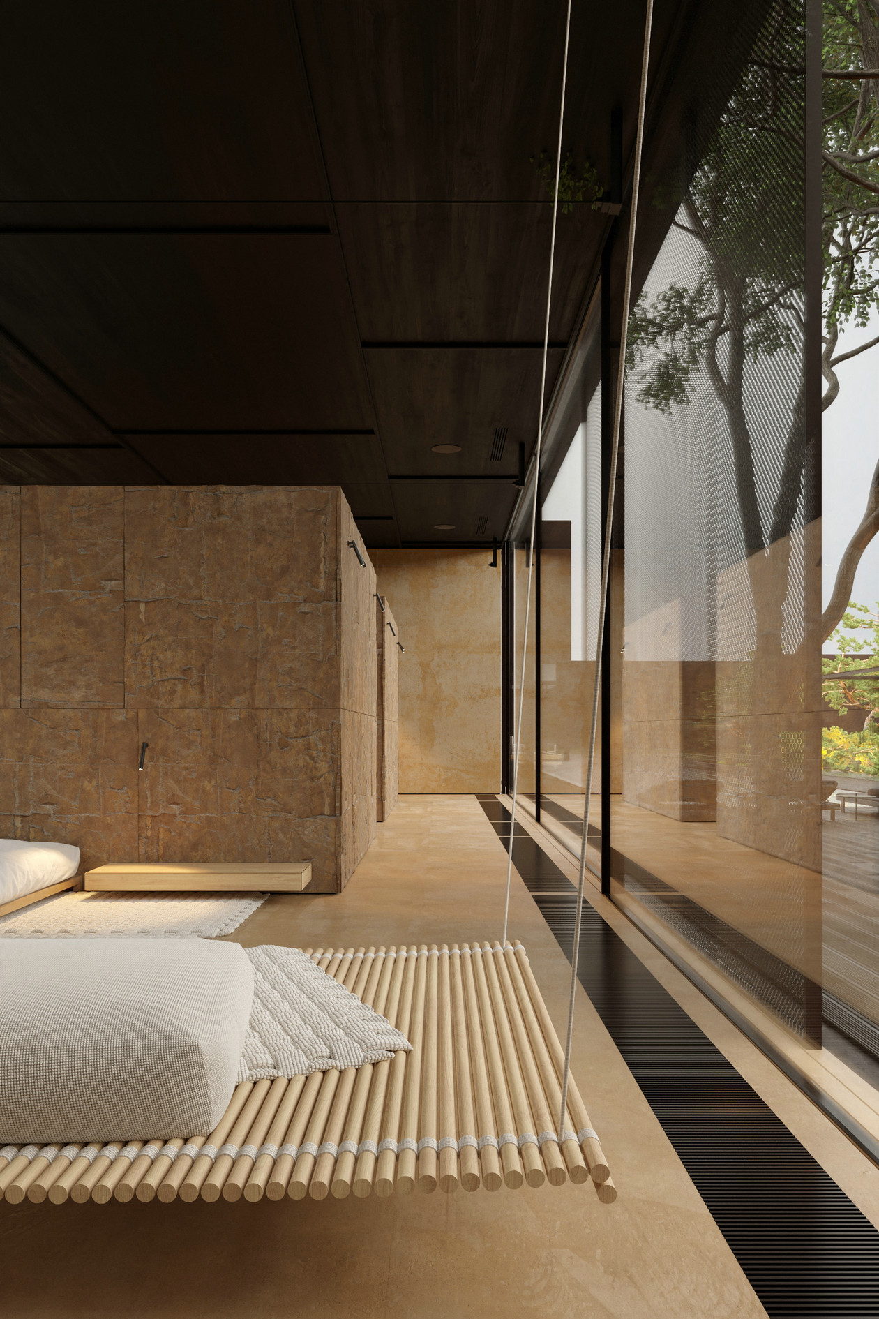 暖色极简空间设计丨Igor Sirotov-26