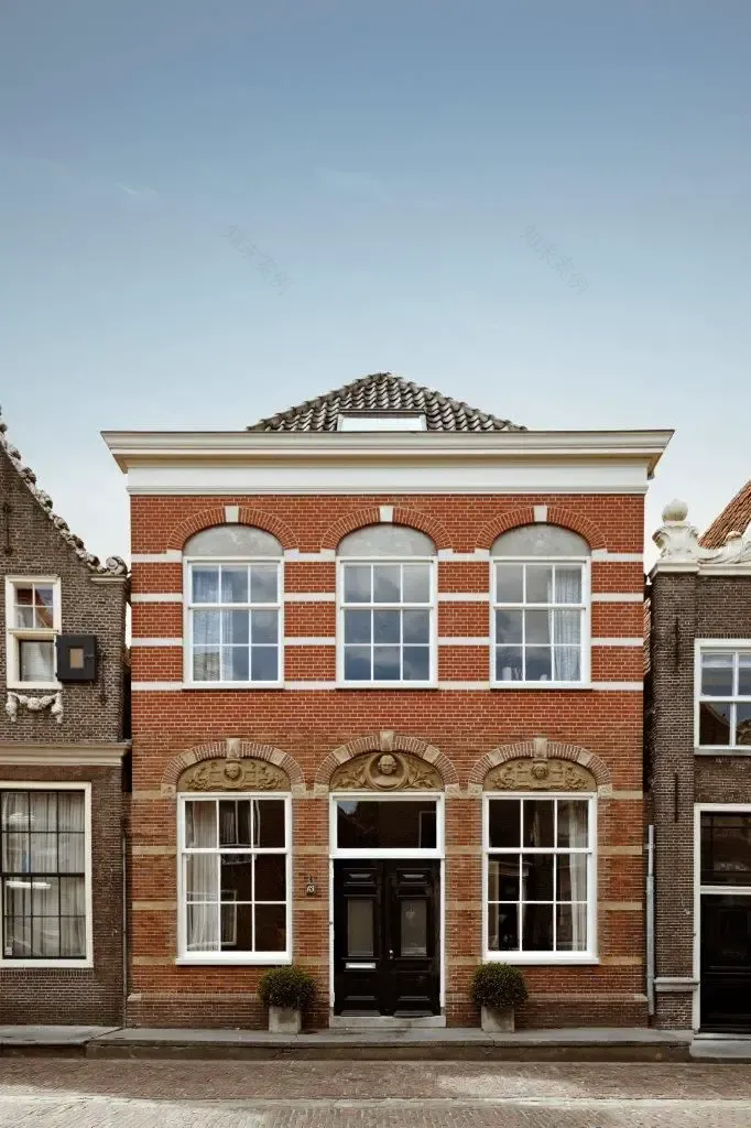 荷兰 19 世纪经典设计住宅,隐藏的现代魅力-21
