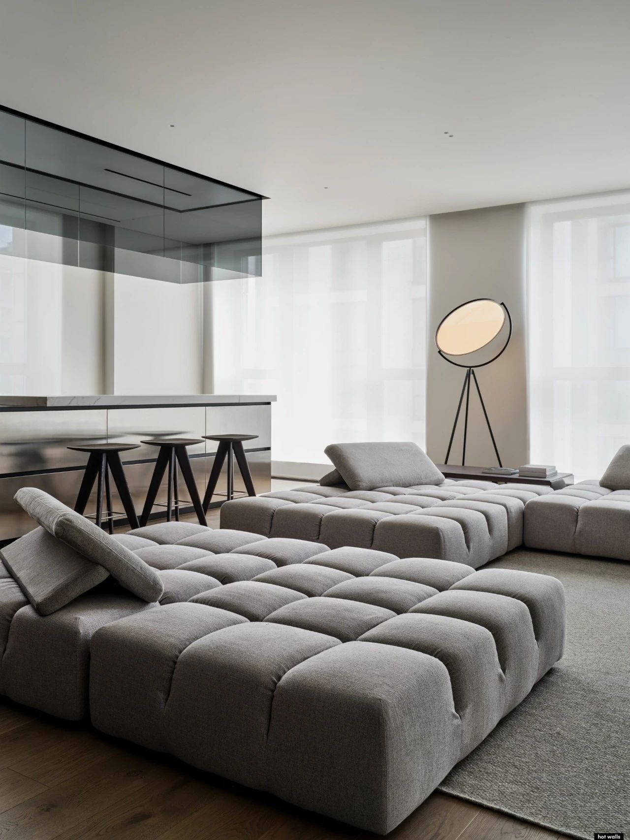 PR140 单身公寓设计丨俄罗斯莫斯科丨HOT WALLS-23