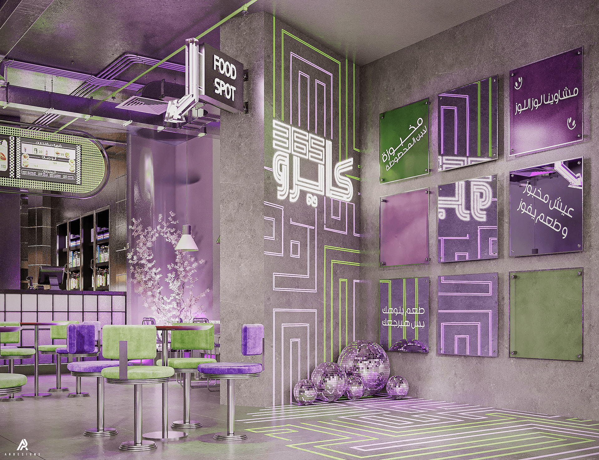 KAIRO 365 快餐店丨埃及丨AB设计-5