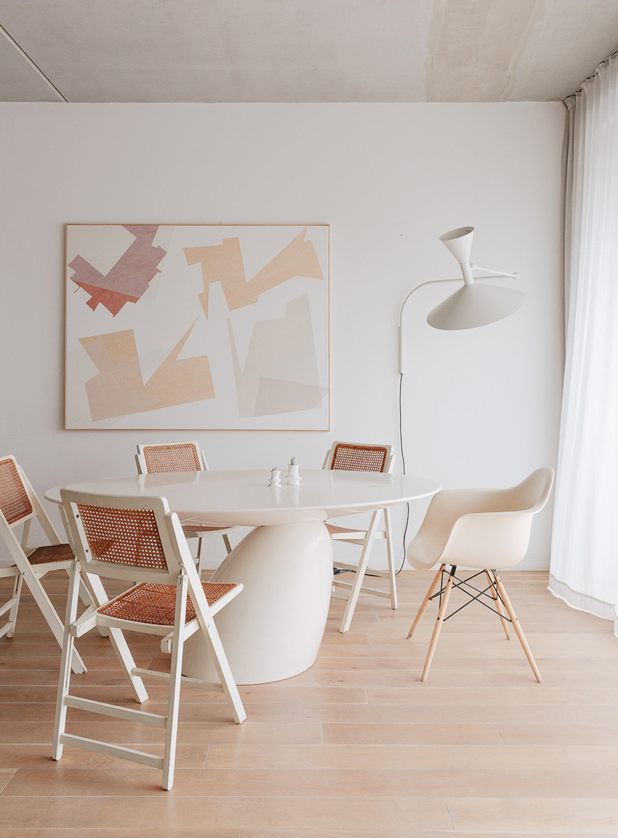 柏林艺术家金·巴特尔特的蜡笔抽象画“绘画”-2