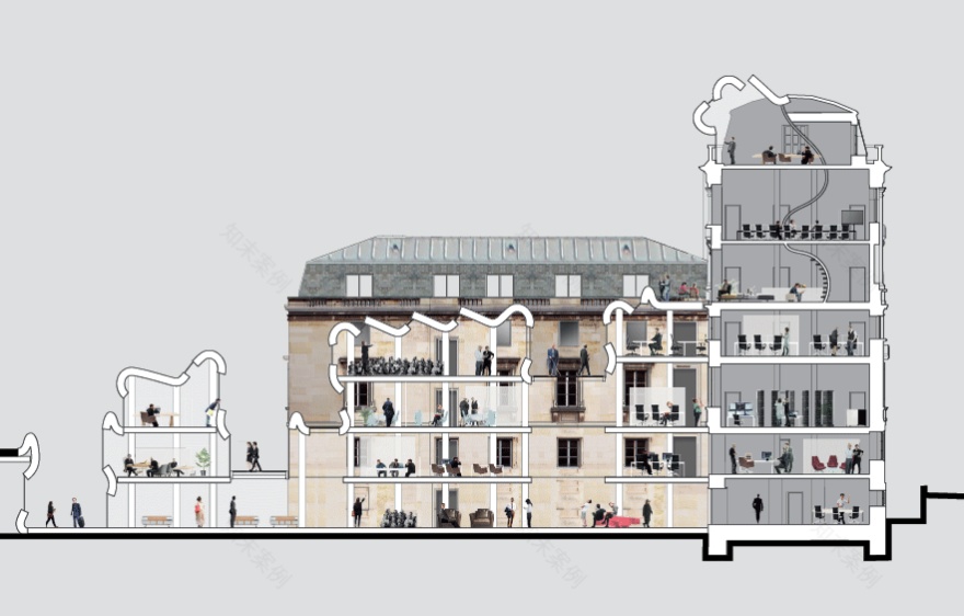 巴黎现代办公室设计大赛佳作-19