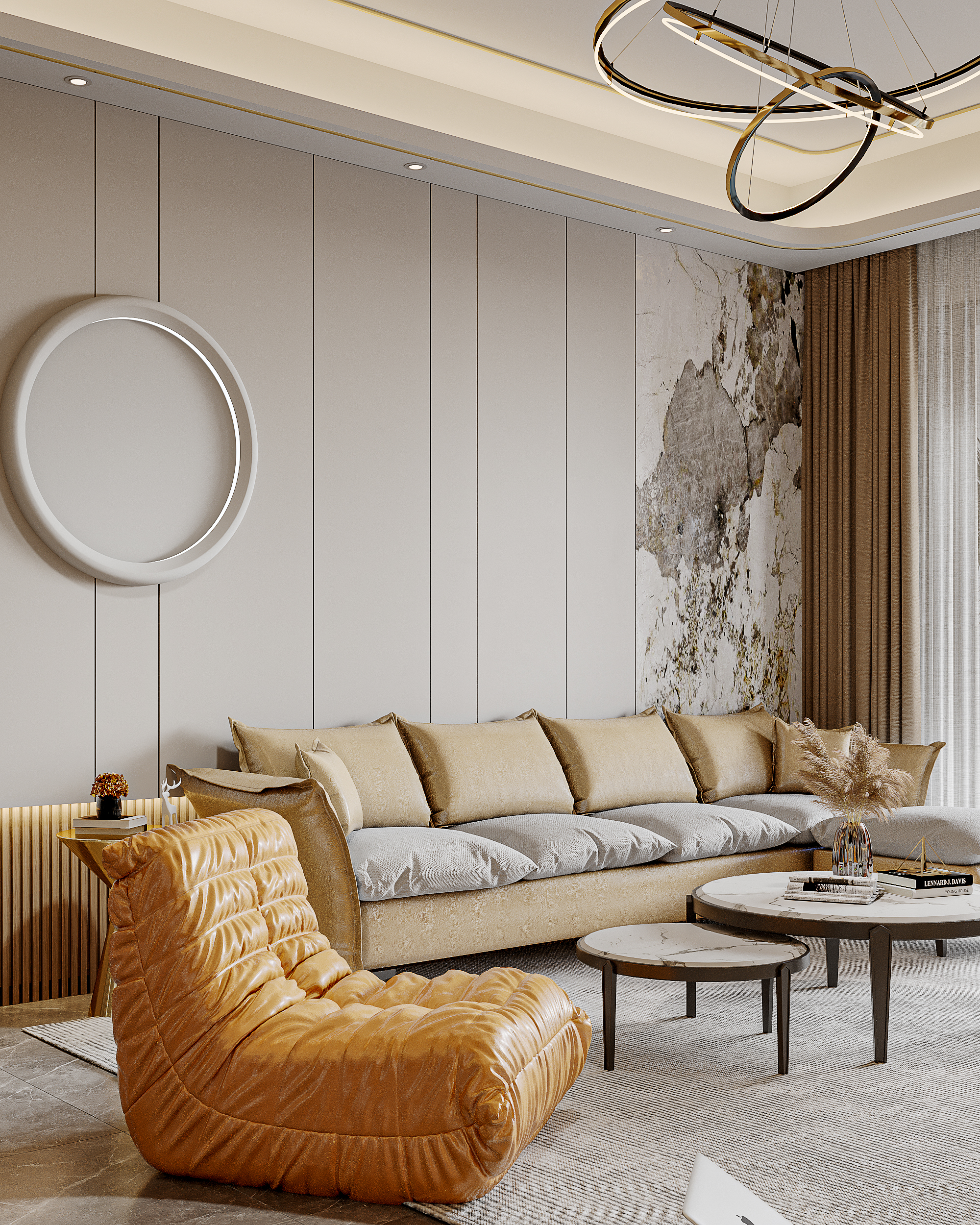 现代风格“仓溢景”室内设计案例-8