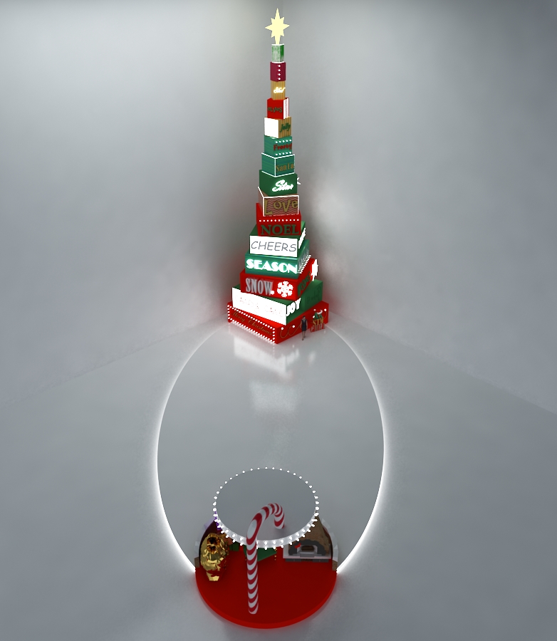 City Centre Beirut Christmas Decoration- Fiesta Group-12