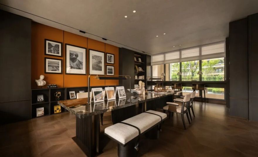 首发·AKASA万界设计x界外创意丨绿城宇诚·丽澜轩,流动的都市岛屿-43