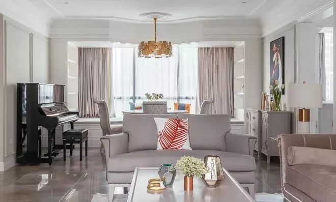 简约美式+浅色调，打造粉粉的温馨小家-21