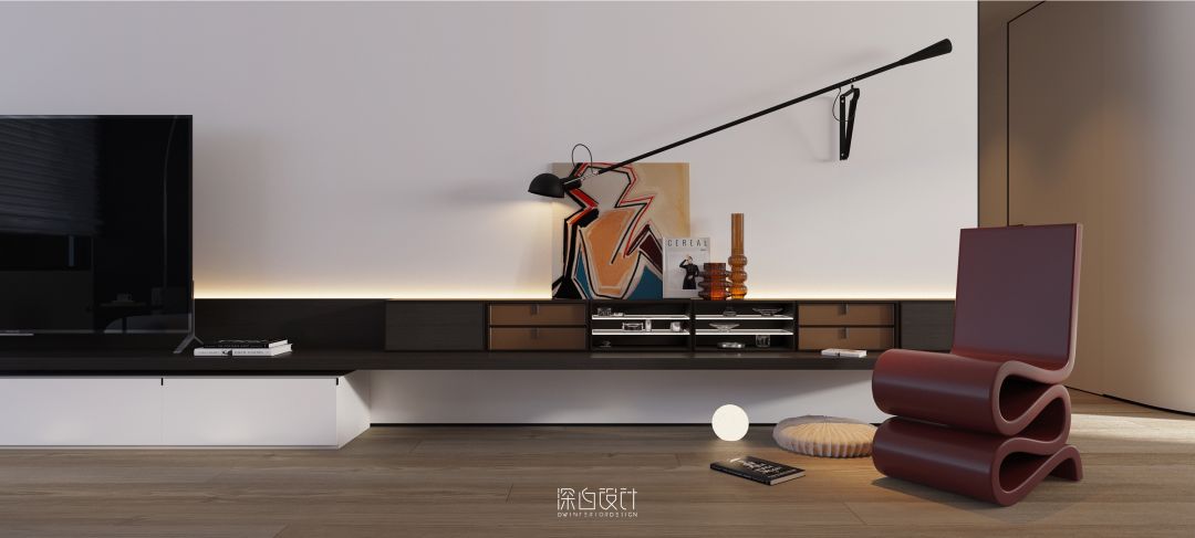 融合自然与居住的现代混搭跃层住宅丨深白设计-30