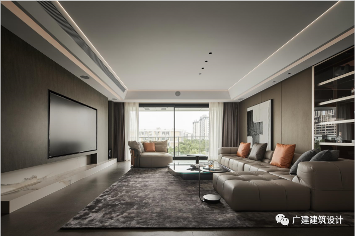 现代轻奢宁波泊璟廷别墅设计丨中国宁波丨宁波广建建筑设计有限公司-4