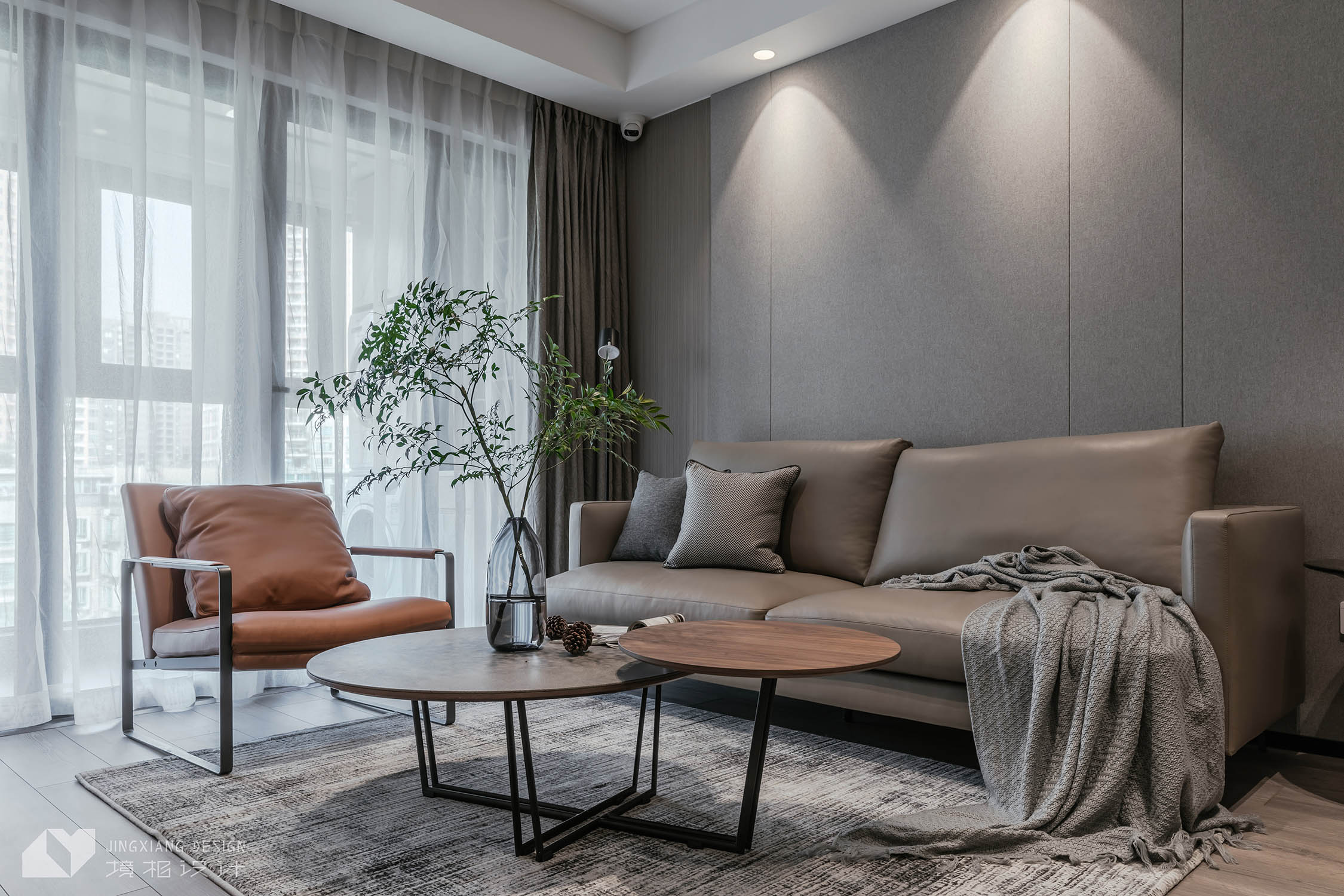 深圳龙光玖龙玺 89㎡现代简约家居设计,境相设计打造灰度空间-30