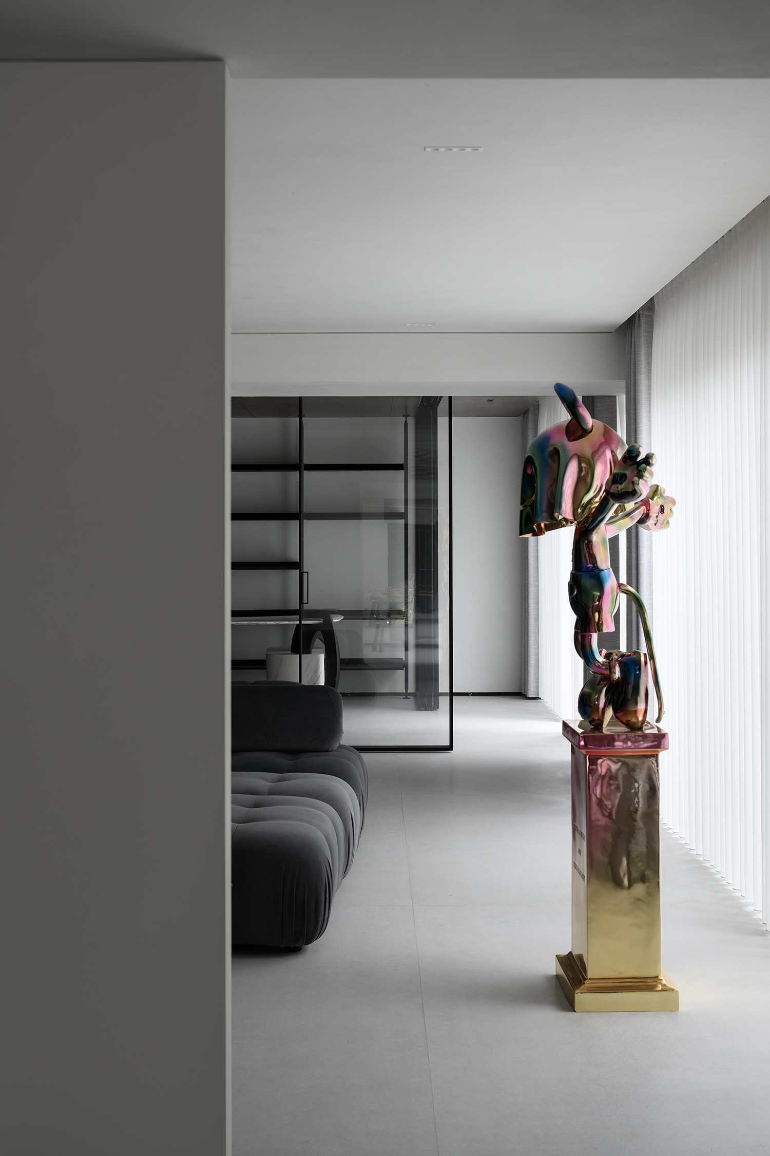 安生设计 吴振宝新作｜1500㎡ 现代别墅，游园如心-66