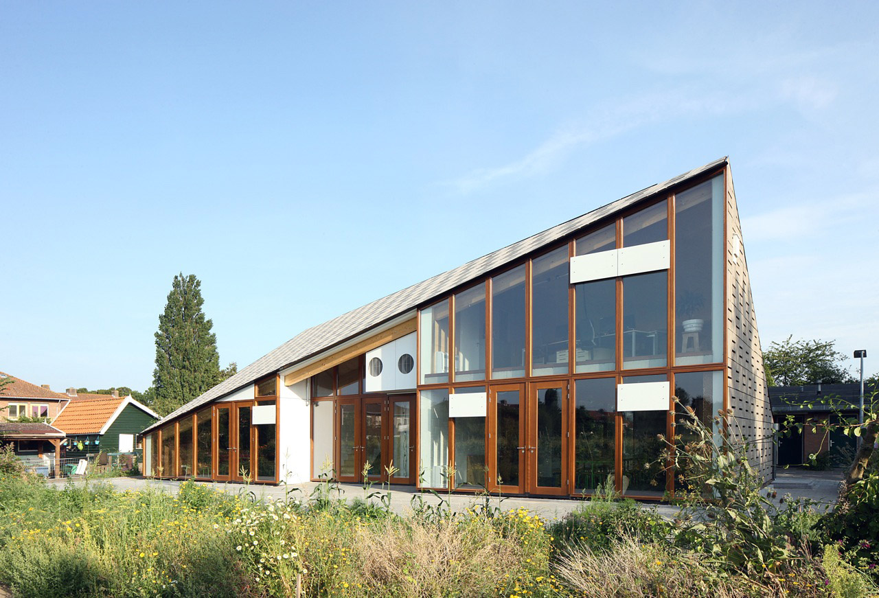 阿姆斯特丹自然与环境教学中心，荷兰 / bureau SLA-77