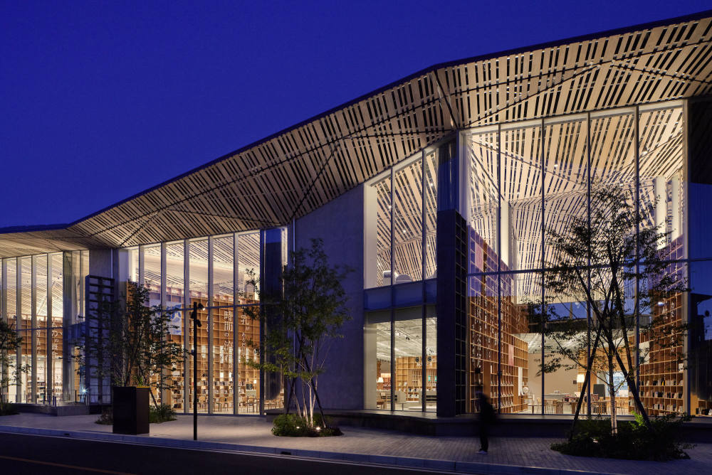 日本 Nasushiobara 市图书馆 | 融入森林元素,打造多感官学习空间-40