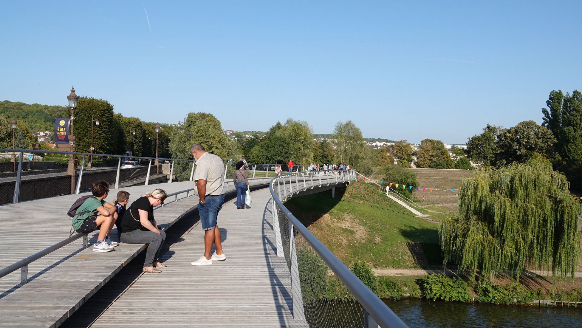 Dietmar Feichtinger塞纳河人行天桥丨法国丨Dietmar Feichtinger Architectes-29