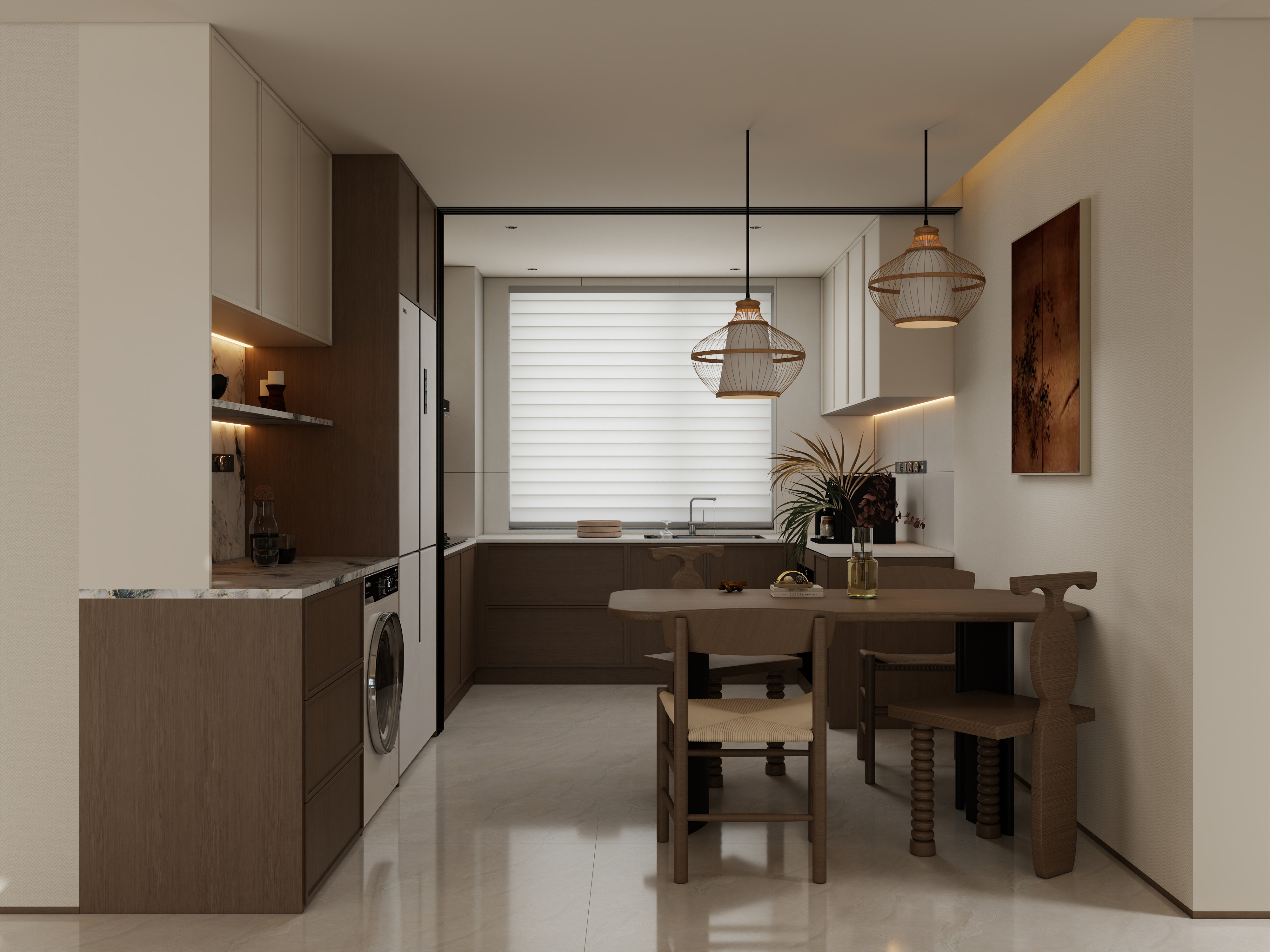 《增城·宋雅》120㎡平层新中式实装案例丨中国广州丨广州市至雅设计装饰工程有限公司-58