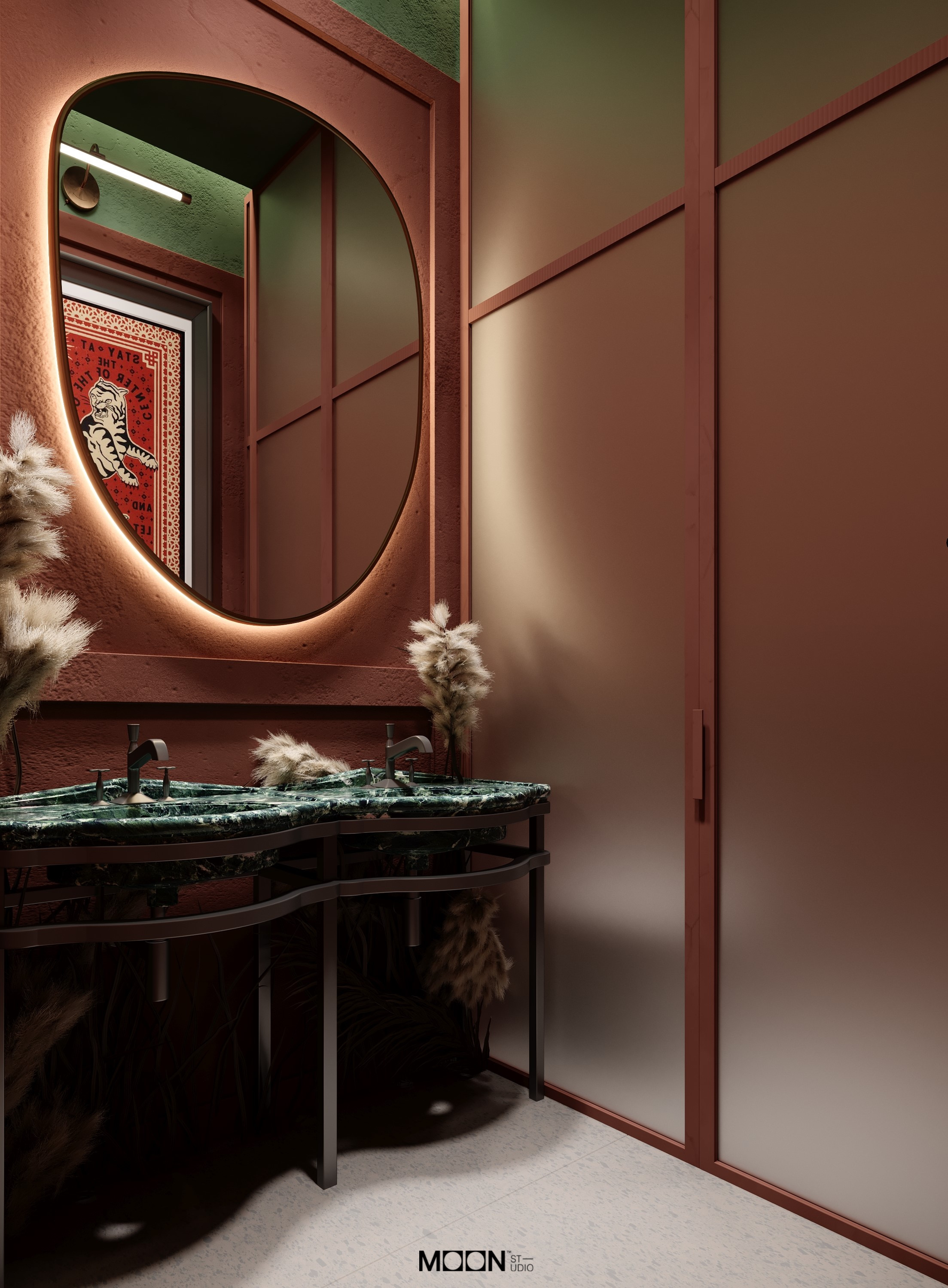 卫生间丨英国伦敦丨Moon Studio-6