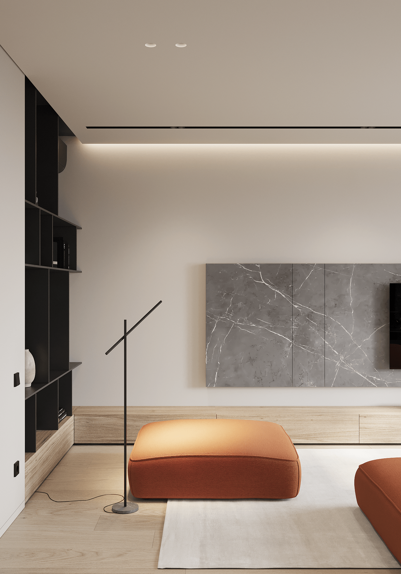 84㎡现代简约二居室丨OD design studio-33