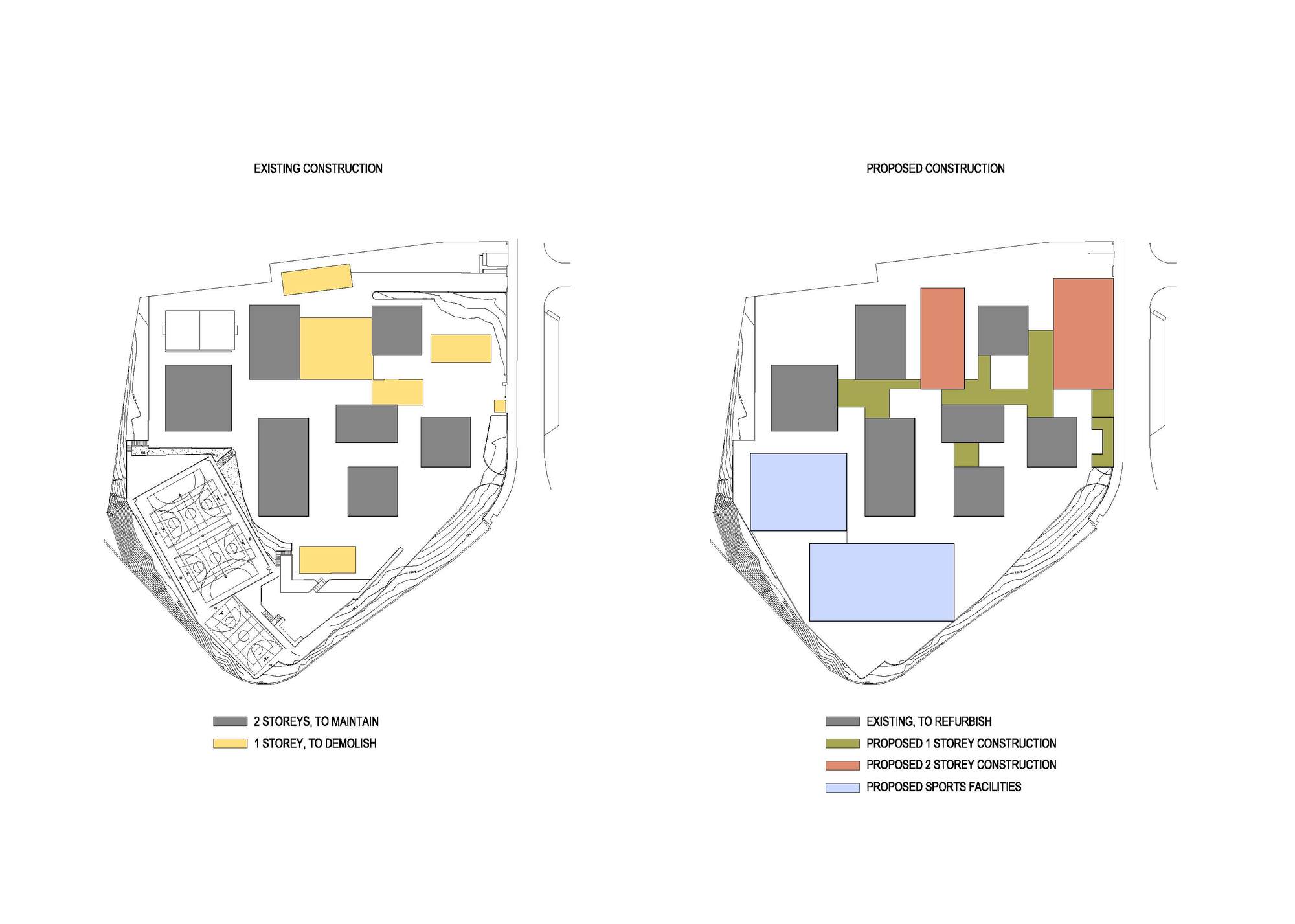 葡萄牙 Santa Maria 中学扩建-1