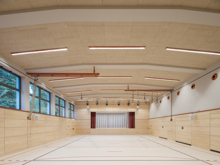 Generalsanierung und Anbau an einer Gemeindehalle - buerohauser-36