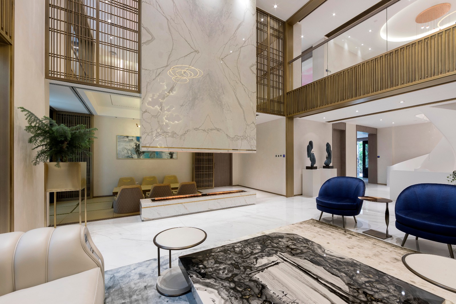 750㎡新中式禅意洋房  李明峰-8