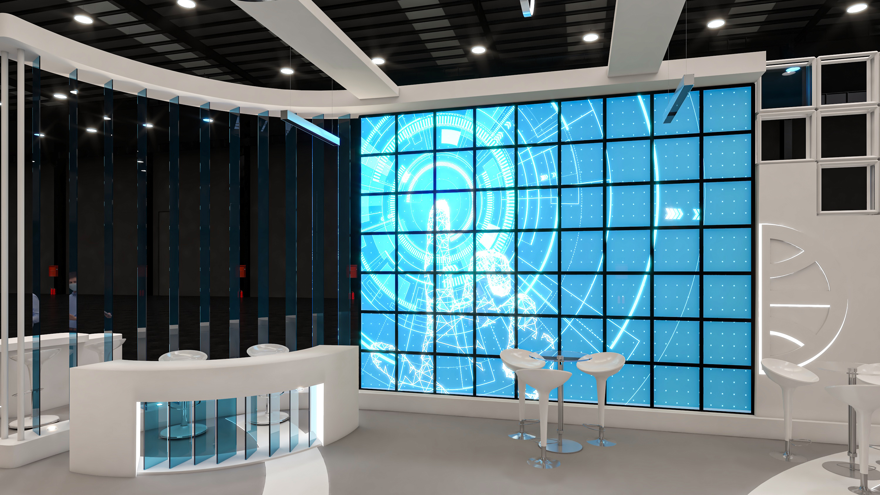 2023 年信息通信技术国际商展展位设计-26