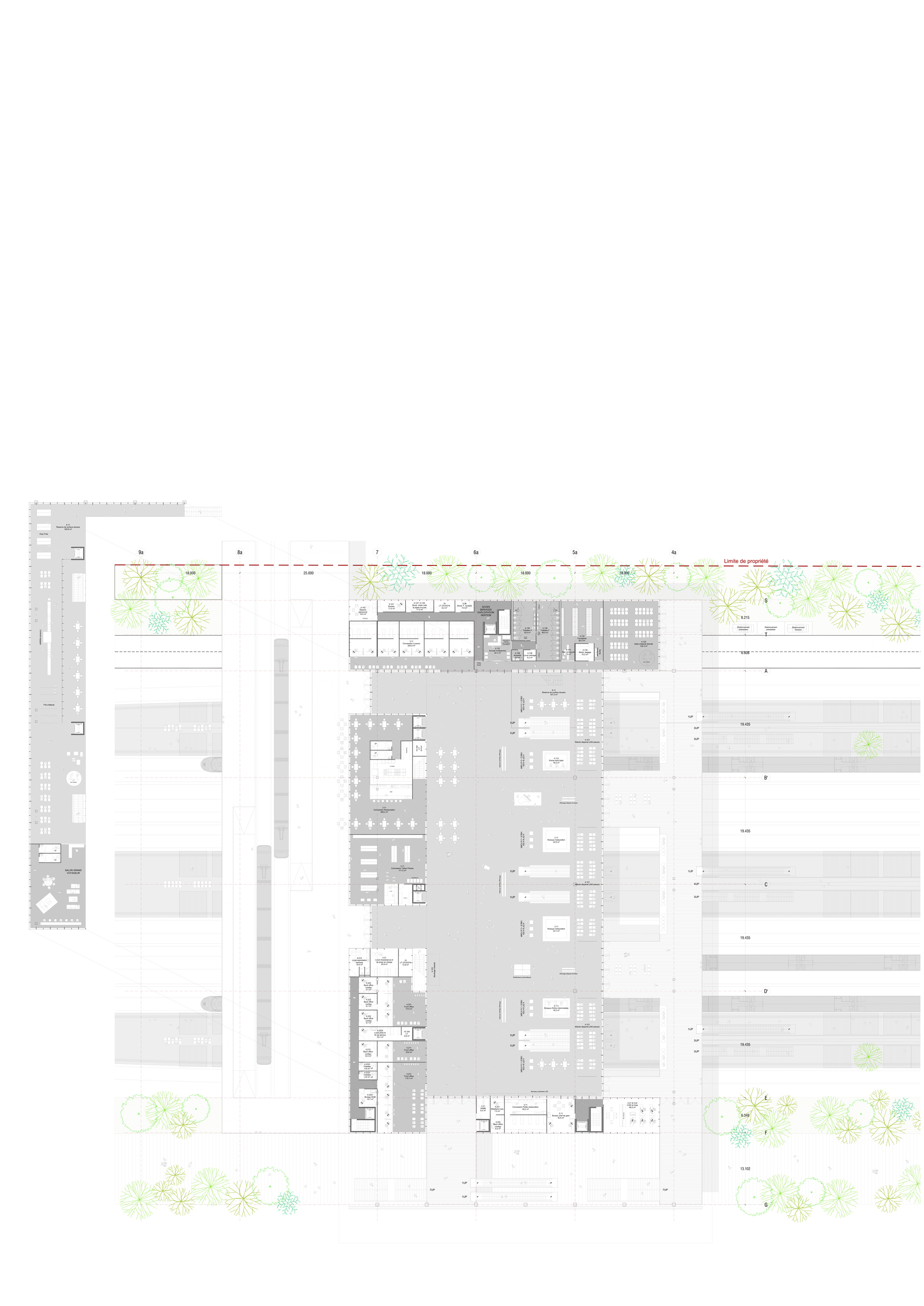 Montpellier 车站 | 光影艺术的极致呈现-30