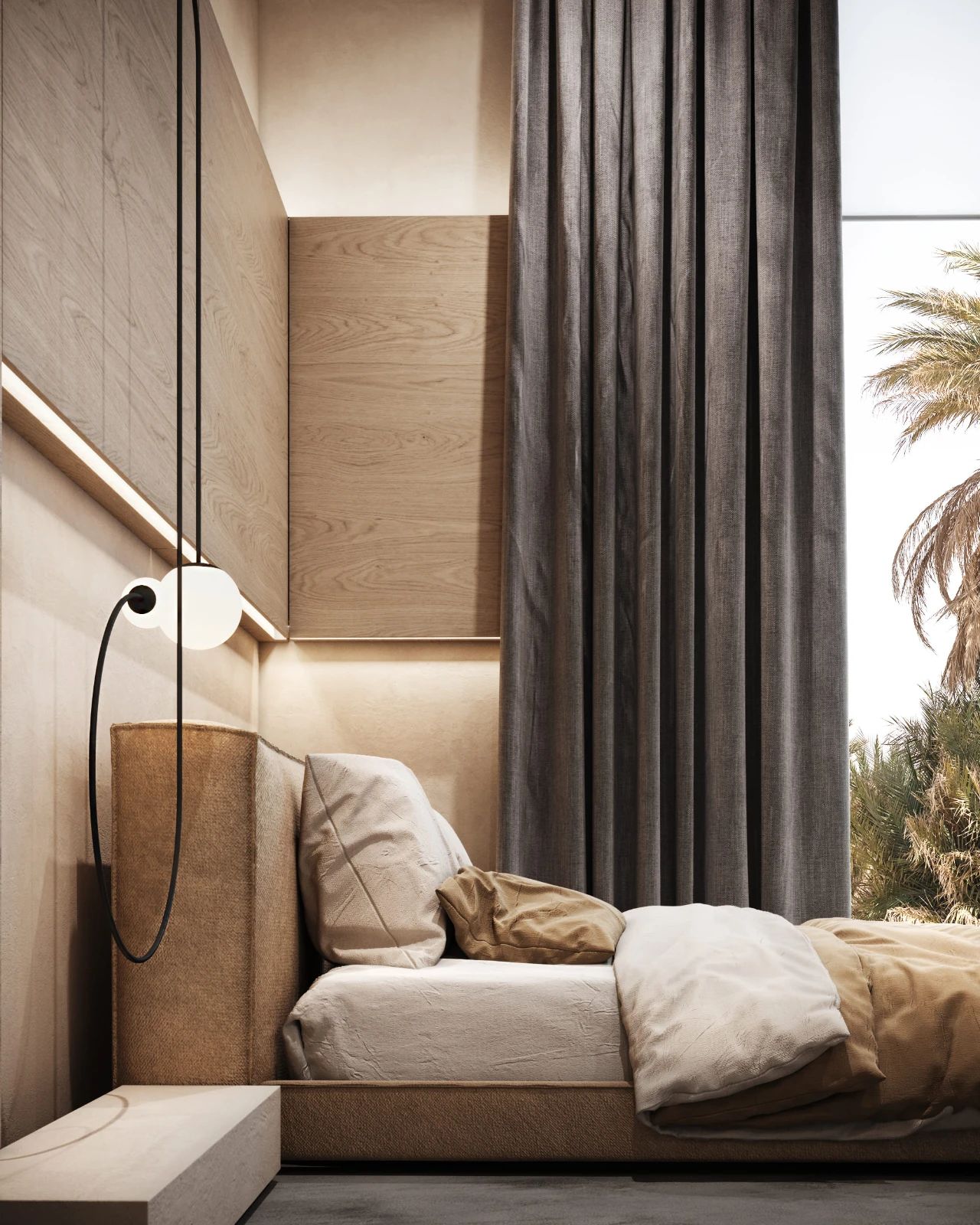 504㎡三层极简别墅设计丨LeQB Architects-85