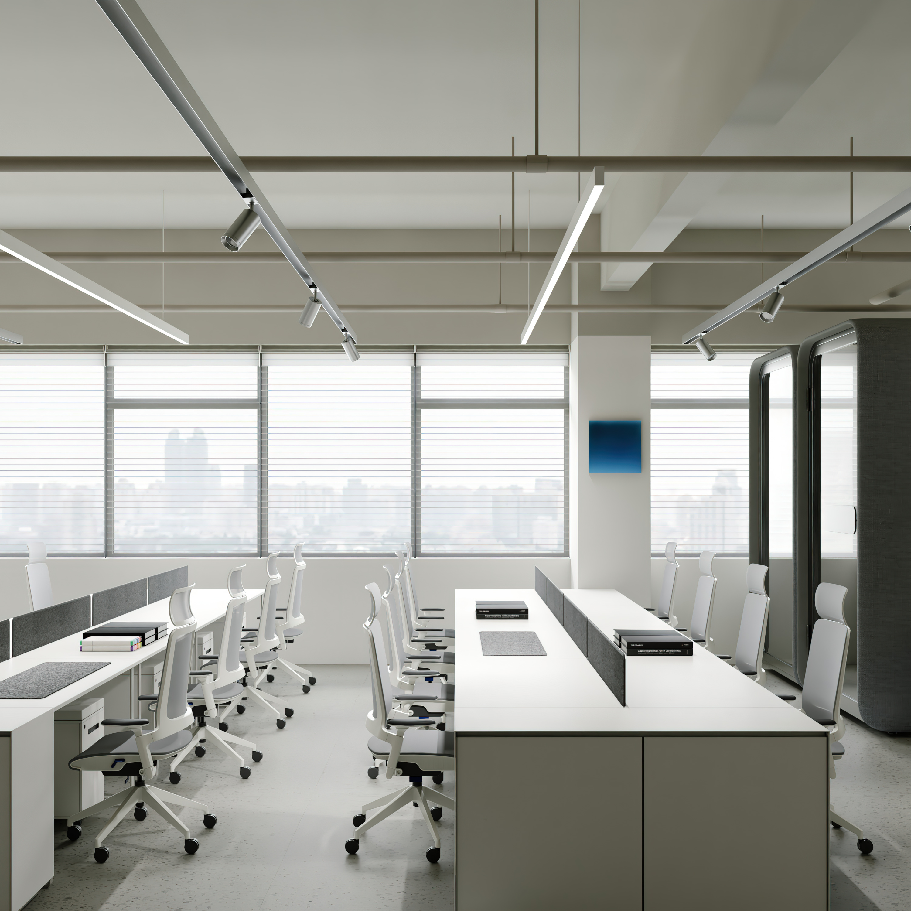 现代极简办公室设计-15