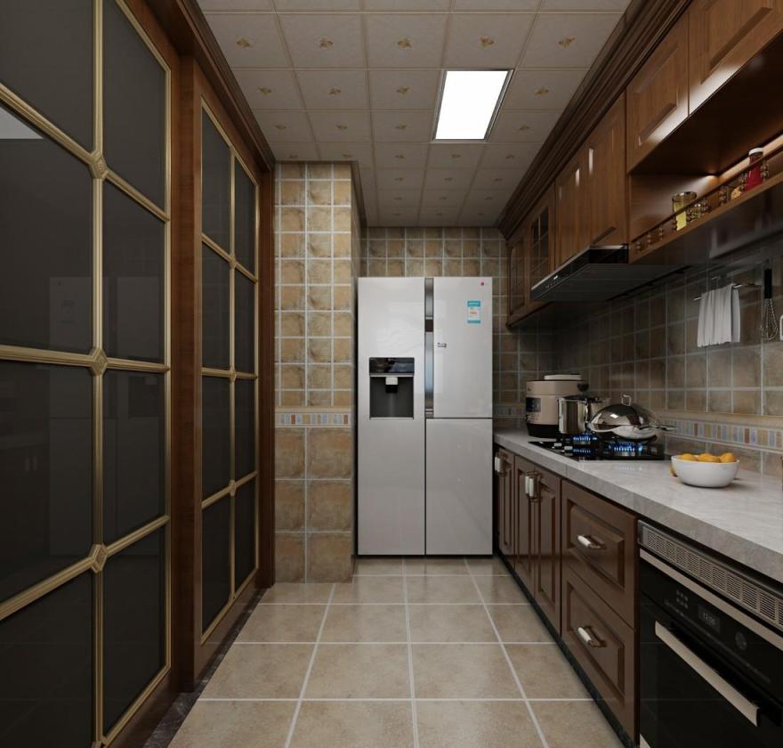 吉首市溶江小区壹号复式楼美式风格-10